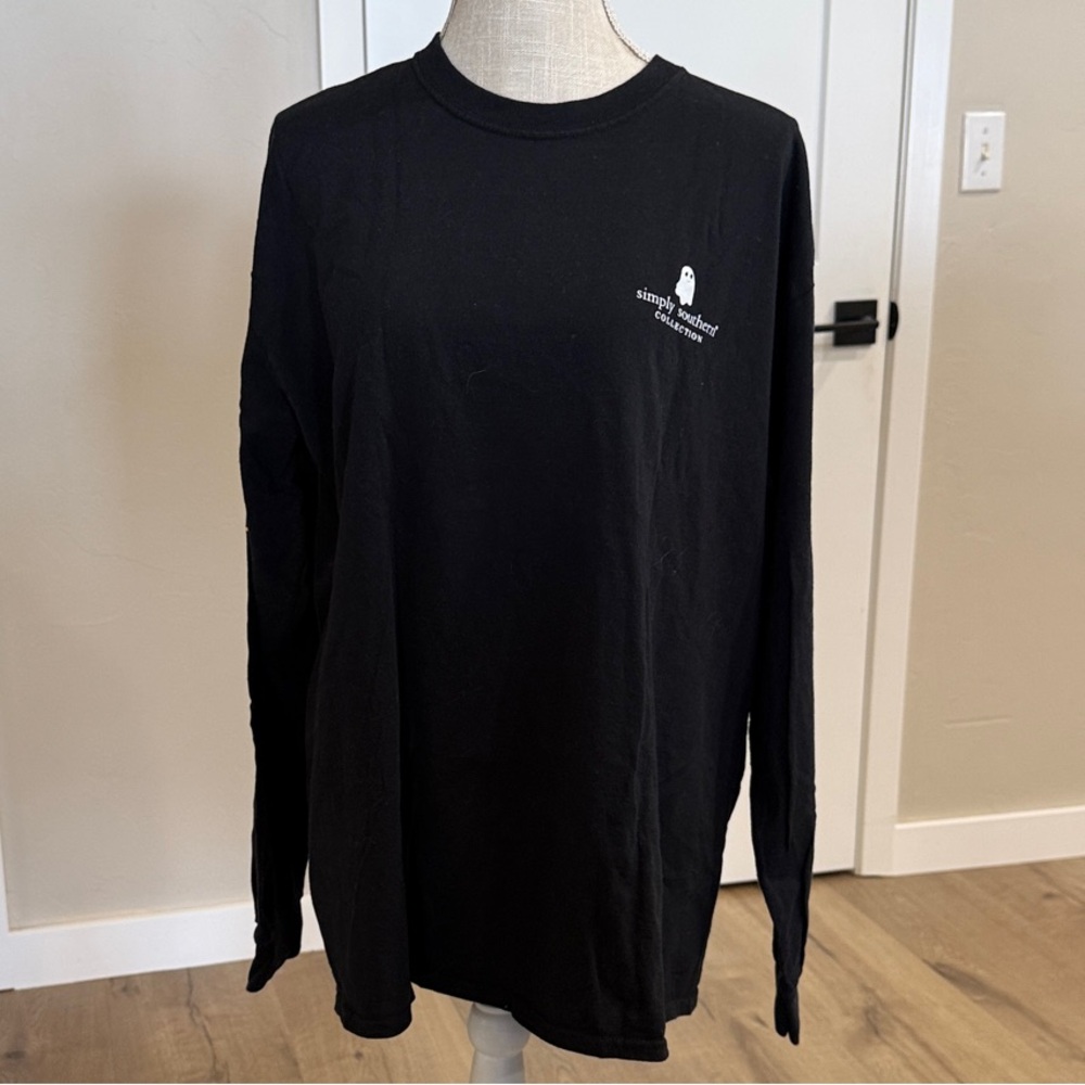 SIMPLY SOUTHERN “BUCKLE UP BUTTERCUP” LONG SLEEVE TEE - Picture 2 of 9